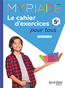 Myriade 5e - Le cahier d'exercices pour tous (&eacute;dition 2026)