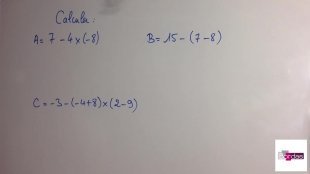 Chapitre 1 - Objectif 2 - Effectuer des calculs sur les nombres relatifs