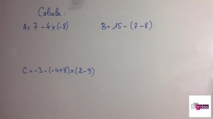Objectif 11 – Effectuer des calculs sur les nombres relatifs